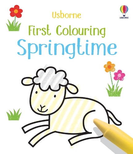 First Colouring Springtime - Little First Colouring (Paperback)
