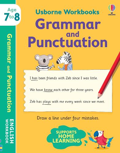 Usborne Workbooks Grammar and Punctuation 7-8 by Hannah Watson, Elisa ...