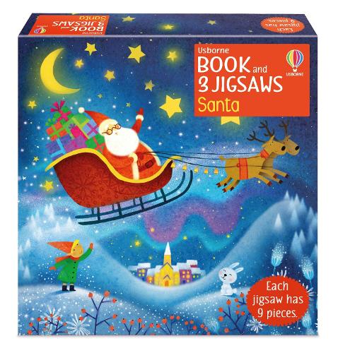 Usborne Book and 3 Jigsaws: Santa by Violeta Dabija, Sam Taplin ...