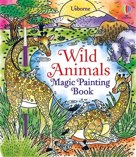 Wild Animals Magic Painting Book - Magic Painting Books (Paperback)