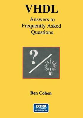 VHDL Answers to Frequently Asked Questions (Paperback)