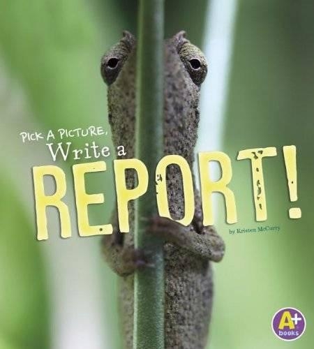 A Report - Pick a Picture, Write (Paperback)