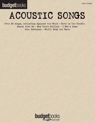 Budgetbooks: Acoustic Songs (Paperback)