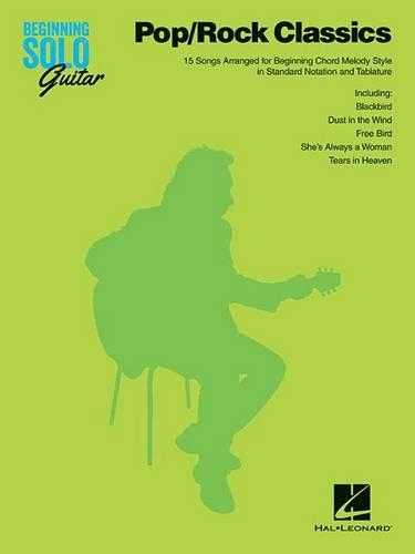 Pop/Rock Classics - Beginning Solo Guitar (Paperback)