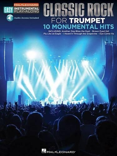 Trumpet Easy Instrumental Play-Along: Classic Rock (Book/Online Audio) (Paperback)