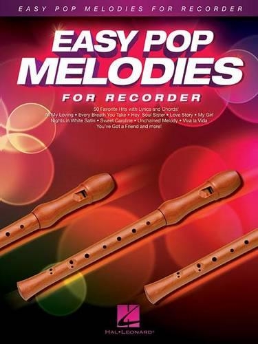 Easy Pop Melodies For Recorder (Paperback)