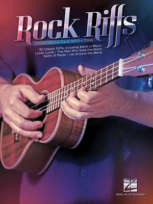 Rock Riffs For Ukulele With Tab (Paperback)