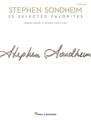 Stephen Sondheim: 25 Selected Favorites (Paperback)