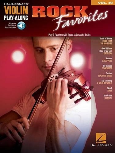 Violin Play-Along Volume 49: Rock Favorites (Paperback)