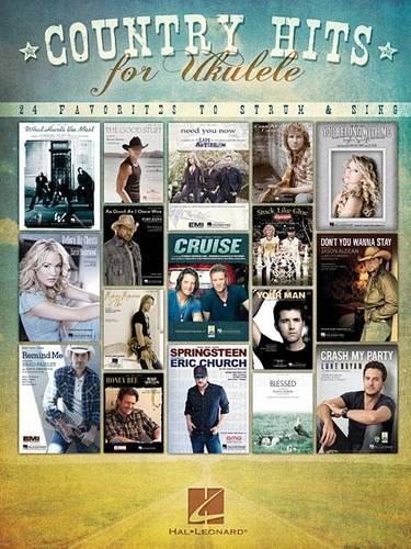 Country Hits For Ukulele: 24 Favorites To Strum & Sing (Paperback)