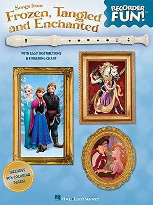 Songs from Frozen, Tangled and Enchanted - Recorder Fun! (Paperback)