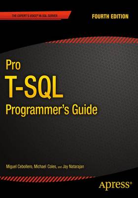 Pro T-SQL Programmer's Guide (Paperback)