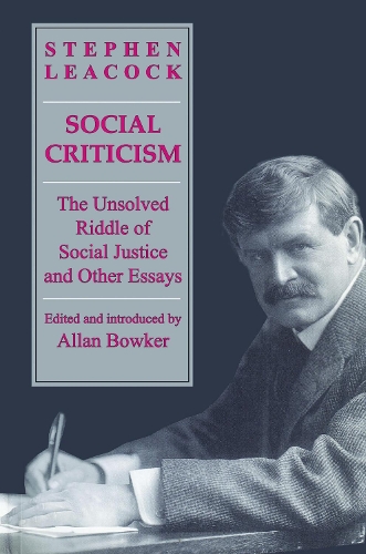 Social Criticism: The Unsolved Riddle of Social Justice and Other Essays (Paperback)