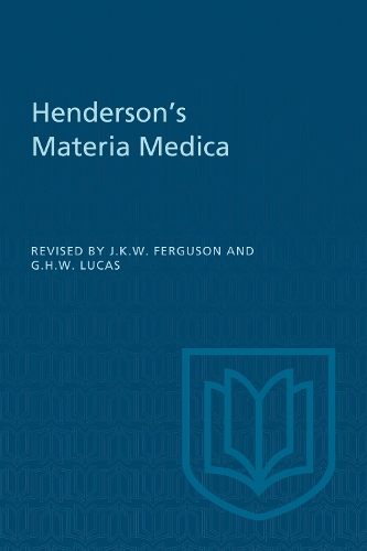 Henderson's Materia Medica (Paperback)