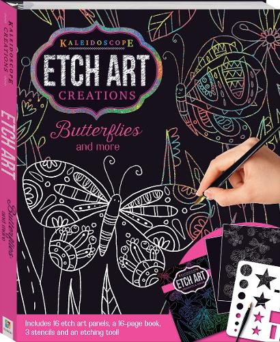 Kaleidoscope Etch Art Creations: Butterflies and More - Kaleidoscope (Book)