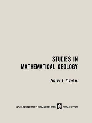 Studies in Mathematical Geology (Paperback)