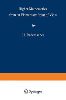 Higher Mathematics from an Elementary Point of View (Paperback)