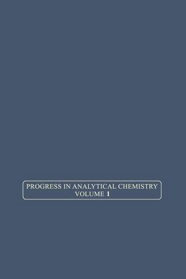 X-Ray and Electron Methods of Analysis - Progress in Analytical Chemistry 1 (Paperback)
