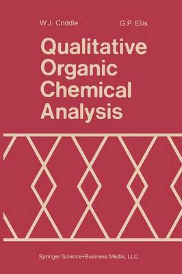 Qualitative Organic Chemical Analysis (Paperback)