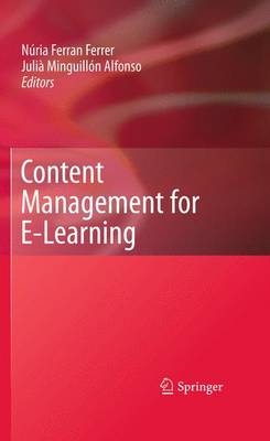 Content Management for E-Learning (Paperback)