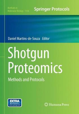 Shotgun Proteomics: Methods and Protocols - Methods in Molecular Biology 1156 (Paperback)