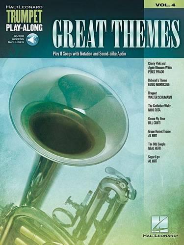 Great Themes: Trumpet Play-Along Volume 4 (Book/Online Audio) (Paperback)