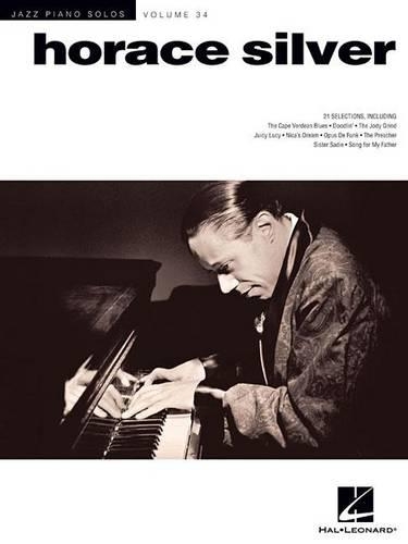 Horace Silver - Jazz Piano Solos 34 (Paperback)