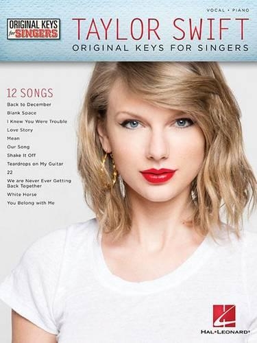 Taylor Swift: Original Keys For Singers (Paperback)