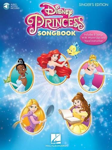 Disney Princess Songbook: Singer's Edition (Book/Online Audio) (Paperback)
