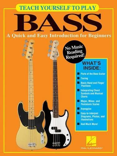 Hal Leonard Corporation Teach Yourself To Play Bass