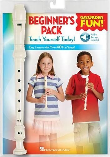 Recorder Fun! Beginner's Pack: Teach Yourself Today - Easy Lessons with Over 40 Fun Songs!