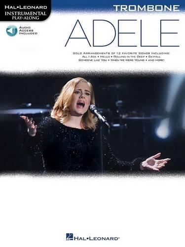 Hal Leonard Instrumental Play-Along: Adele - Trombone (Book/Online Audio) (Paperback)