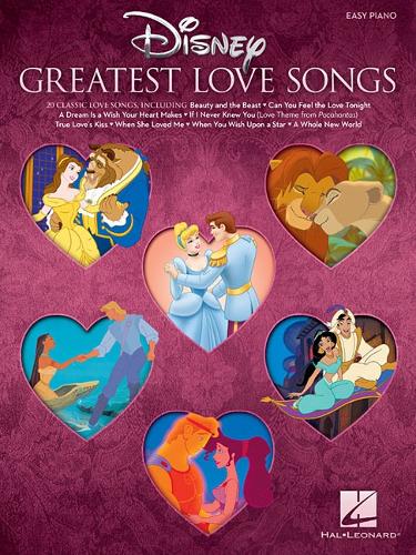 Disney's Greatest Love Songs (Easy Piano Book) (Paperback)