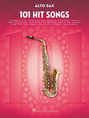 101 Hit Songs For Alto Saxophone (Paperback)