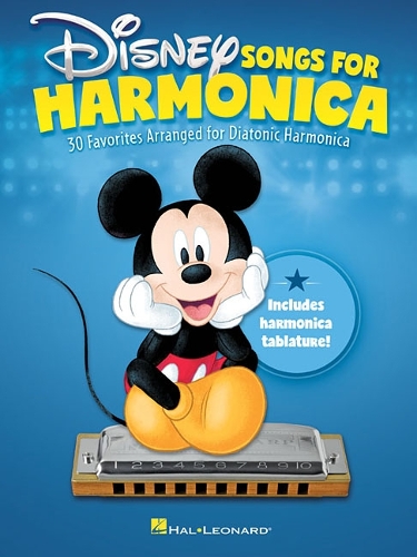Disney Songs for Harmonica: 30 Favorites Arranged for Diatonic Harmonica (Paperback)