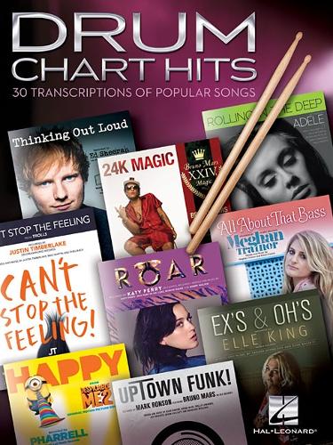 Drum Chart Hits - 30 Transcriptions Of Popular Songs (Paperback)