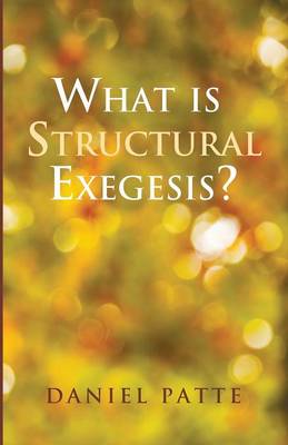 What Is Structural Exegesis? (Paperback)