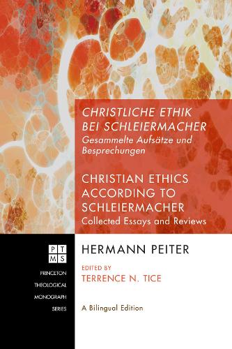 Christliche Ethik Bei Schleiermacher - Christian Ethics According to Schleiermacher (Hardback)