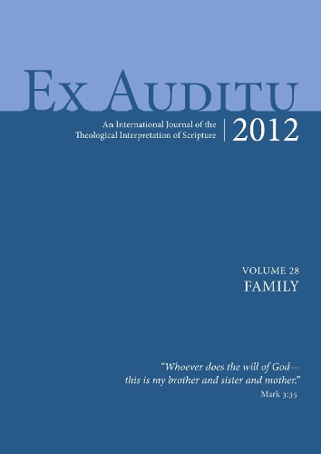 Ex Auditu - Volume 28 (Hardback)