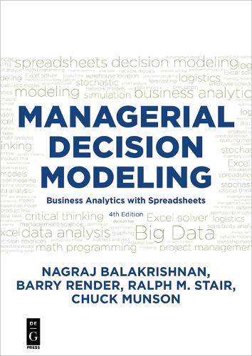 Managerial Decision Modeling: Business Analytics with Spreadsheets, Fourth Edition (Paperback)