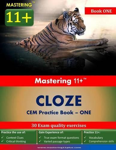 Mastering 11+ Cloze Practice Book 1 (Paperback)