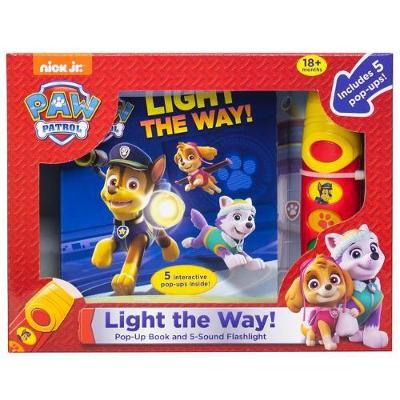 Paw Patrol Light the Way Flashlight Adventure Box (Hardback)