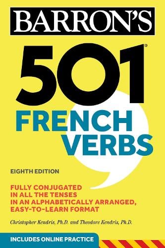 501 French Verbs - Barron's 501 Verbs (Paperback)