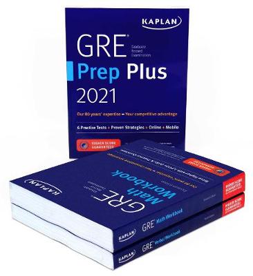 GRE Complete 2021: 3-Book Set: 6 Practice Tests + Proven Strategies + Online - Kaplan Test Prep (Paperback)