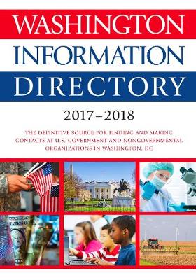 Washington Information Directory 2017-2018 (Hardback)