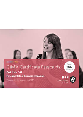 CIMA Fundamentals of Business Economics: Passcards (Spiral bound)