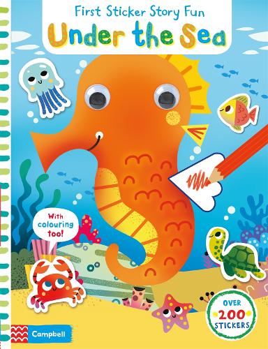Under the Sea - First Sticker Story Fun (Paperback)