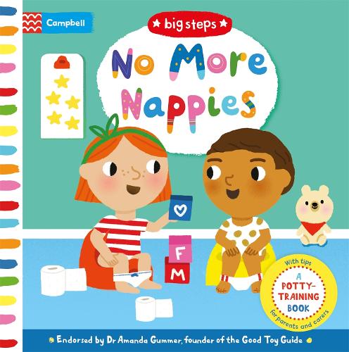 No More Nappies: A Potty-Training Book - Campbell Big Steps (Board book)