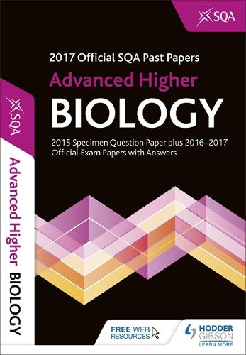 Advanced Higher Biology 2017-18 SQA Past Papers with Answers (Paperback)