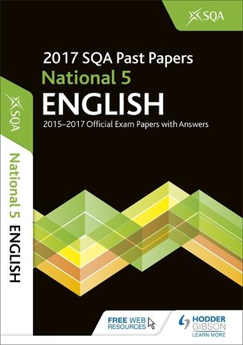 National 5 English 2017-18 SQA Past Papers with Answers (Paperback)